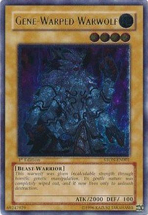Gene-Warped Warwolf (UTR) [STON-EN001] Ultimate Rare