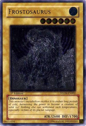Frostosaurus (UTR) (Ultimate Rare) [STON-EN002] Strike of Neos Unlimited