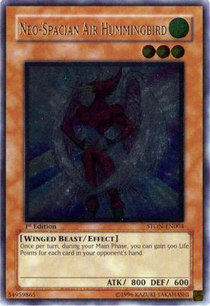 Neo-Spacian Air Hummingbird (UTR) (Ultimate Rare) [STON-EN004] Strike of Neos Unlimited