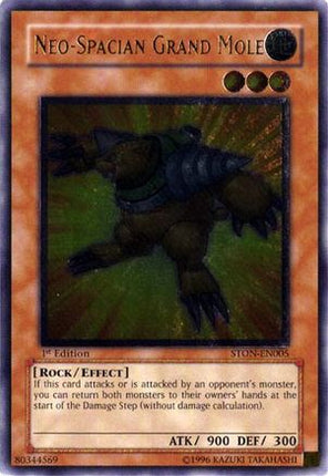 Neo-Spacian Grand Mole (UTR) (Ultimate Rare) [STON-EN005] Strike of Neos 1st Edition