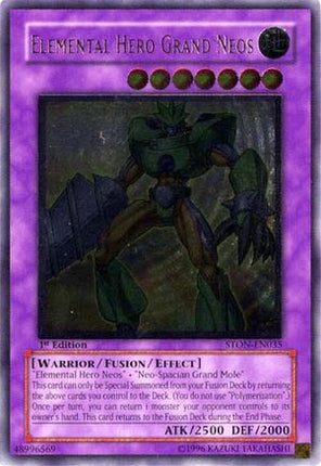 Elemental Hero Grand Neos (UTR) (Ultimate Rare) [STON-EN035] Strike of Neos Unlimited