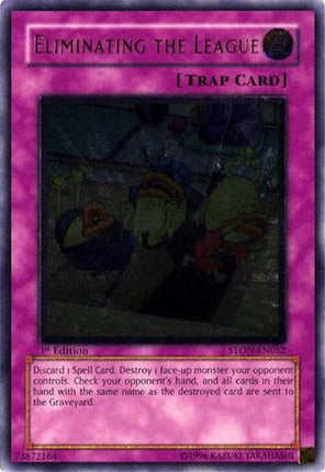 Eliminating the League (UTR) (Ultimate Rare) [STON-EN052] Strike of Neos Unlimited