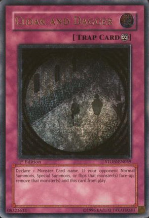 Cloak and Dagger (UTR) (Ultimate Rare) [STON-EN059] Strike of Neos 1st Edition