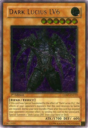 Dark Lucius LV6 (UTR) [CDIP-EN010] Ultimate Rare