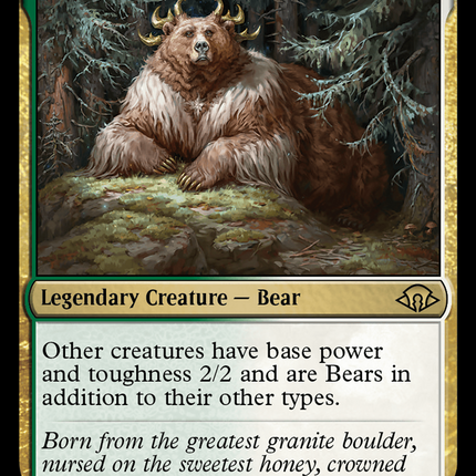Kudo, King Among Bears [Modern Horizons 3] Foil