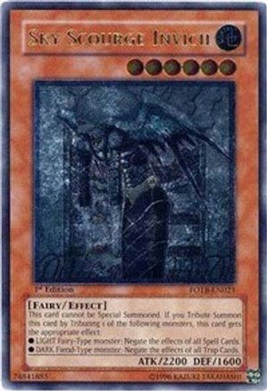 Sky Scourge Invicil (UTR) [FOTB-EN023] Ultimate Rare
