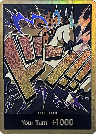 DON!! Card (Rob Lucci) (Gold) - Premium Booster -The Best- Foil