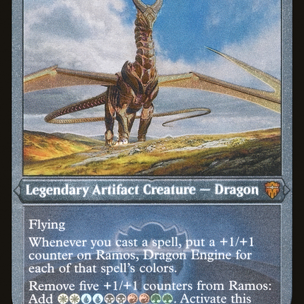 Ramos, Dragon Engine [Commander Legends] Etched Foil