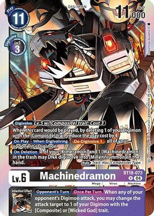 Machinedramon - BT18-073 [BT18-073] [Release Special Booster 2.0] Foil