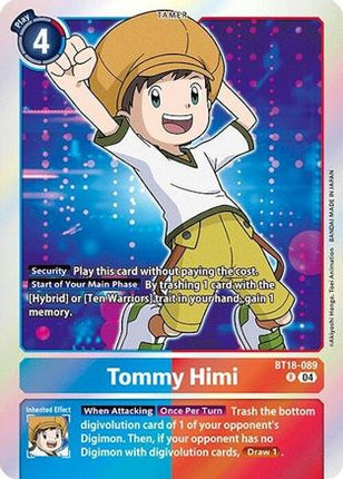 Tommy Himi [BT18-089] [Release Special Booster 2.0] Foil