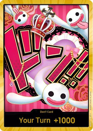 DON!! Card (Perona) (Gold) - Premium Booster -The Best- Foil