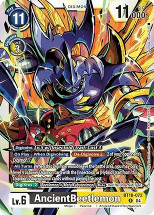 AncientBeetlemon [BT18-072] [Release Special Booster 2.0] Foil