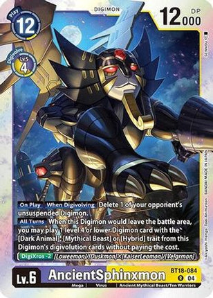 AncientSphinxmon [BT18-084] [Release Special Booster 2.0] Foil