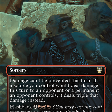 Isengard Unleashed (Borderless) [Tales of Middle-earth Commander] Surge Foil