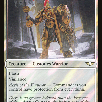 Vexilus Praetor [Warhammer 40,000 Commander] Surge Foil