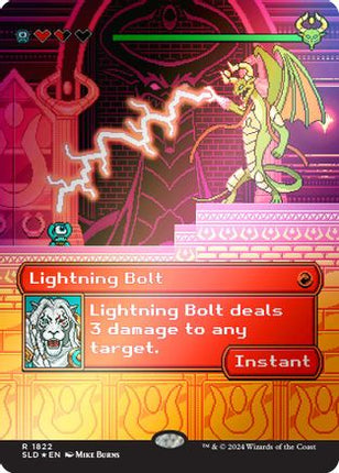 Lightning Bolt (1822) (Rainbow Foil) [Secret Lair Drop Series] Foil