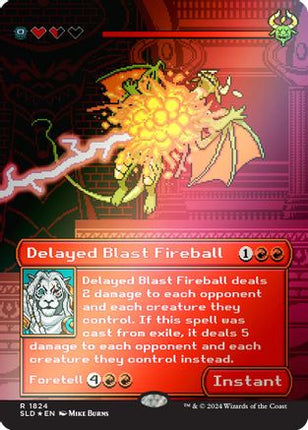 Delayed Blast Fireball (Rainbow Foil) [Secret Lair Drop Series] Foil