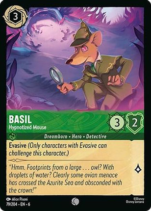 Basil - Hypnotized Mouse (79/204) - Azurite Sea Cold Foil