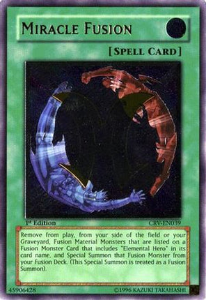 Miracle Fusion (UTR) (Ultimate Rare) [CRV-EN039] Cybernetic Revolution Unlimited