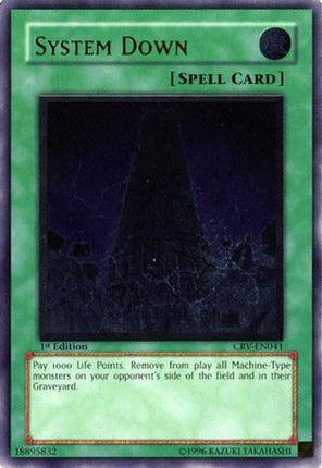 System Down (UTR) [CRV-EN041] Ultimate Rare