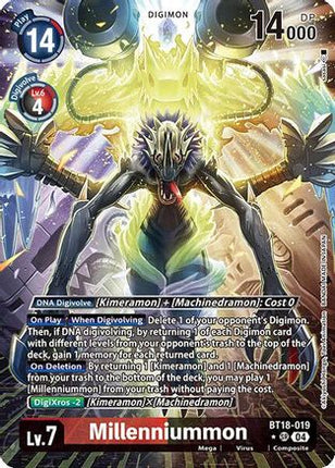 Millenniummon (Alternate Art) [BT18-019] [Release Special Booster 2.0] Foil