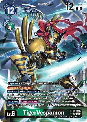 TigerVespamon (Alternate Art) [BT18-056] [Release Special Booster 2.0] Foil