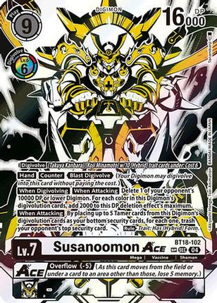 Susanoomon ACE (Textured) [BT18-102] [Release Special Booster 2.0] Foil