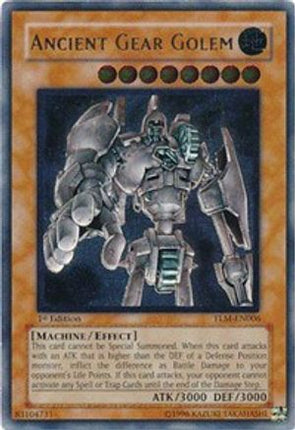 Ancient Gear Golem (UTR) (Ultimate Rare) [TLM-EN006] The Lost Millennium Unlimited