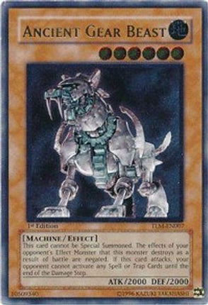Ancient Gear Beast (UTR) (Ultimate Rare) [TLM-EN007] The Lost Millennium 1st Edition