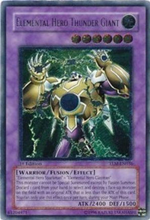 Elemental Hero Thunder Giant (UTR) (Ultimate Rare) [TLM-EN036] The Lost Millennium Unlimited