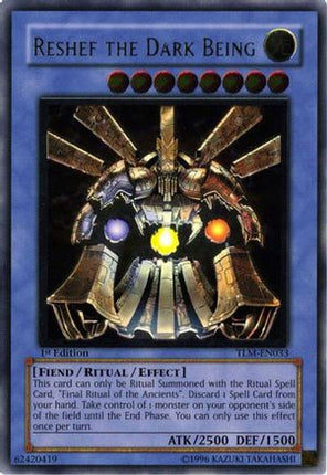 Reshef the Dark Being (UTR) (Ultimate Rare) [TLM-EN033] The Lost Millennium 1st Edition
