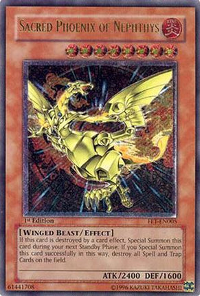 Sacred Phoenix of Nephthys (UTR) (Ultimate Rare) [FET-EN005] Flaming Eternity Unlimited