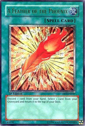 A Feather of the Phoenix (UTR) (Ultimate Rare) [FET-EN037] Flaming Eternity Unlimited