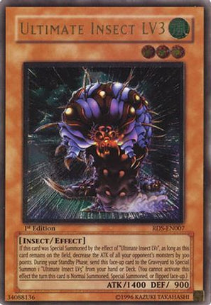 Ultimate Insect LV3 (UTR) (Ultimate Rare) [RDS-EN007] Rise of Destiny Unlimited