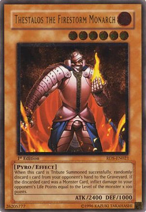 Thestalos the Firestorm Monarch (UTR) (Ultimate Rare) [RDS-EN021] Rise of Destiny Unlimited