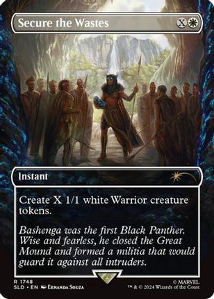 Secure the Wastes (Rainbow Foil) [Secret Lair Drop Series] Foil