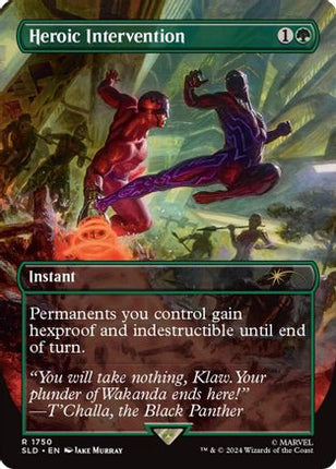 Heroic Intervention (Rainbow Foil) [Secret Lair Drop Series] Foil