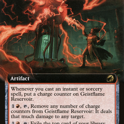 Geistflame Reservoir (Extended Art) [Innistrad: Midnight Hunt]