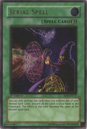 Serial Spell (UTR) (Ultimate Rare) [RDS-EN037] Rise of Destiny Unlimited