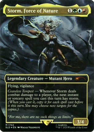 Storm, Force of Nature (Rainbow Foil) [Secret Lair Drop Series] Foil