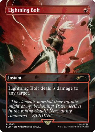 Lightning Bolt (1743) (Rainbow Foil) [Secret Lair Drop Series] Foil