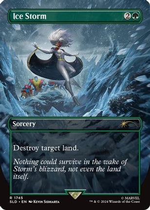 Ice Storm (Rainbow Foil) [Secret Lair Drop Series] Foil