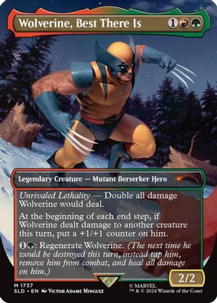 Wolverine, Best There Is (Rainbow Foil) [Secret Lair Drop Series] Foil