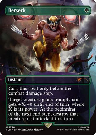 Berserk (1738) (Rainbow Foil) [Secret Lair Drop Series] Foil