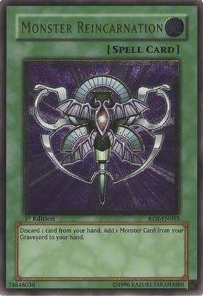 Monster Reincarnation (UTR) (Ultimate Rare) [RDS-EN045] Rise of Destiny Unlimited