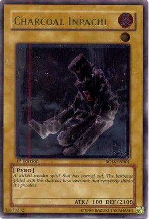 Charcoal Inpachi (UTR) (Ultimate Rare) [SOD-EN001] Soul of the Duelist Unlimited
