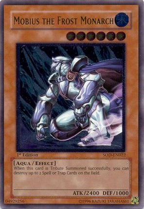 Mobius the Frost Monarch (UTR) (Ultimate Rare) [SOD-EN022] Soul of the Duelist 1st Edition