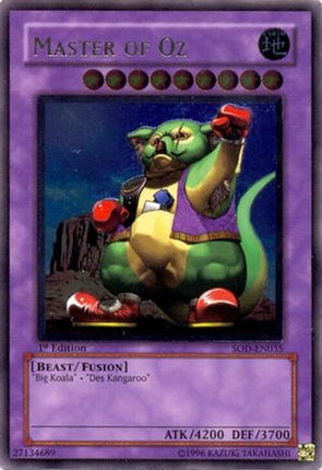 Master of OZ (UTR) (Ultimate Rare) [SOD-EN035] Soul of the Duelist Unlimited