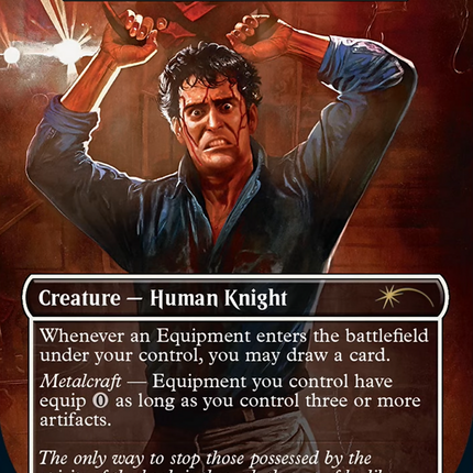 Puresteel Paladin (Borderless) [Secret Lair Drop]