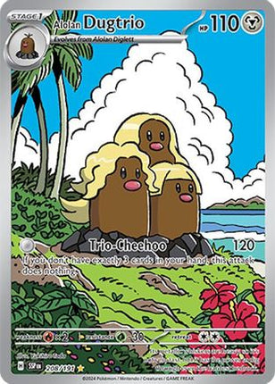 Alolan Dugtrio - 208/191 [SV08: Surging Sparks] Holofoil